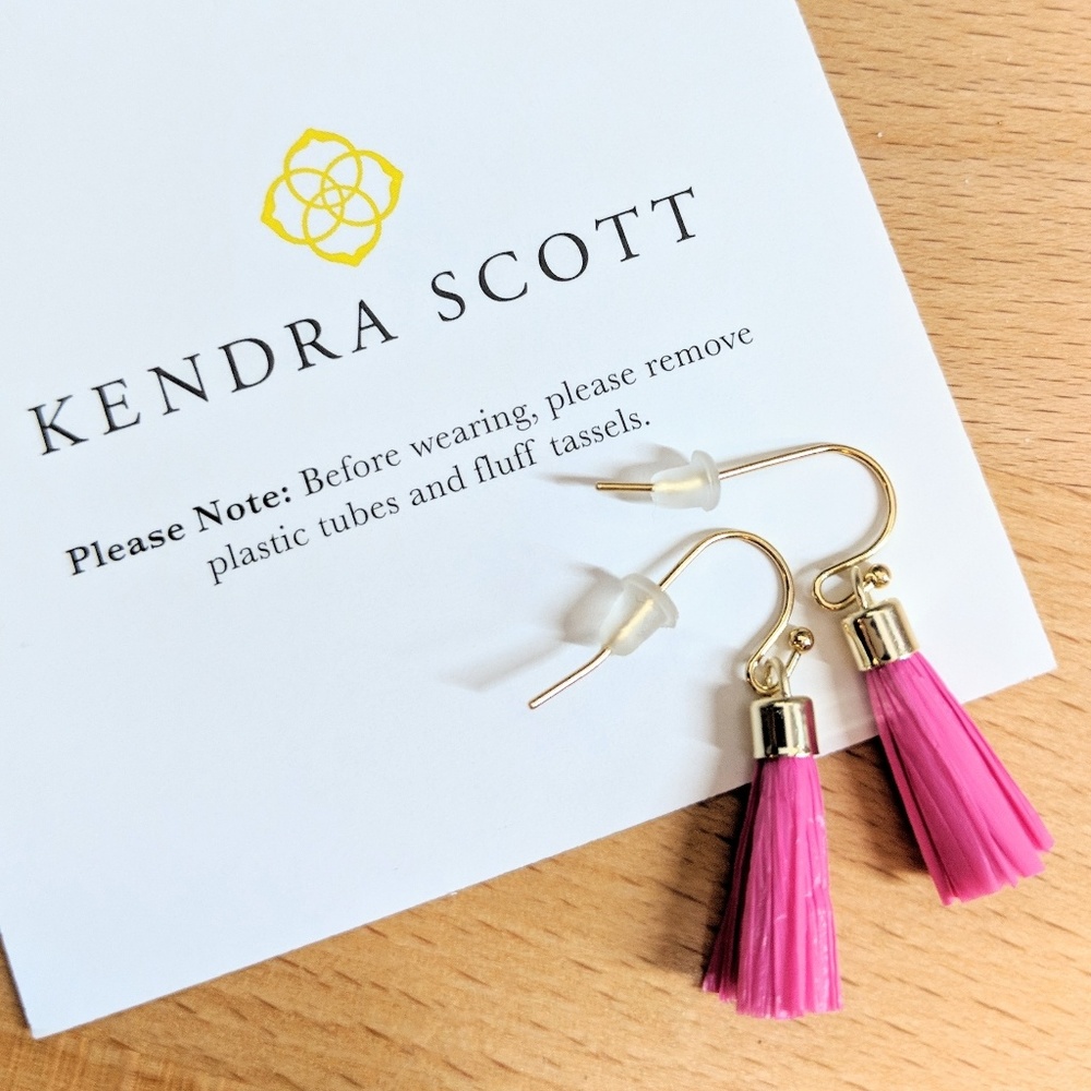 Kendra Scott Pink Tassels Summer 2018